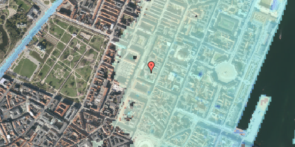 Stomflod og havvand på Store Kongensgade 53B, 3. 1, 1264 København K