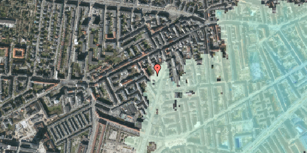Stomflod og havvand på Sundevedsgade 27B, 1751 København V