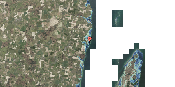 Stomflod og havvand på Klintholmvej 58, 5874 Hesselager