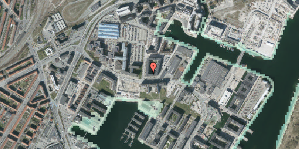 Stomflod og havvand på Vestre Teglgade 2A, st. th, 2450 København SV