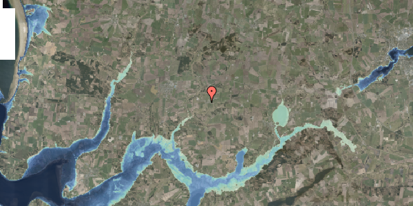 Stomflod og havvand på Roumvej 12, 9632 Møldrup