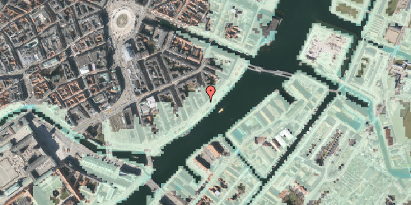 Stomflod og havvand på Havnegade 41C, st. th, 1058 København K