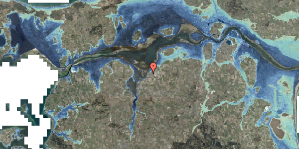 Stomflod og havvand på Godenshøj 16, 9240 Nibe