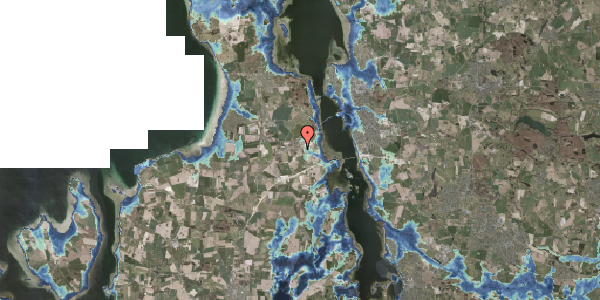 Stomflod og havvand på Gerlev Strandvej 11, 3630 Jægerspris