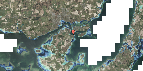 Stomflod og havvand på Grønnegade 2, 5700 Svendborg