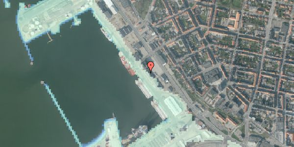 Stomflod og havvand på Trafikhavnskaj 7, 1. , 6700 Esbjerg