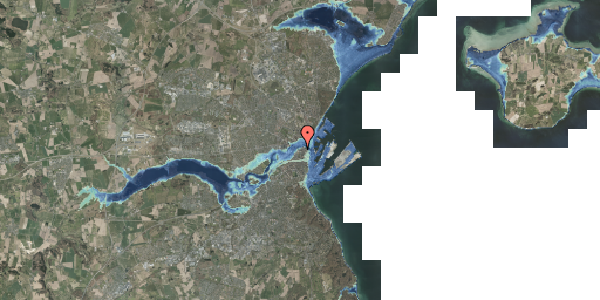 Stomflod og havvand på Vester Allé 8A, 1. 4, 8000 Aarhus C