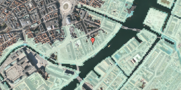 Stomflod og havvand på Peder Skrams Gade 24, 1. , 1054 København K