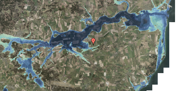 Stomflod og havvand på Søbyvej 16, 8570 Trustrup