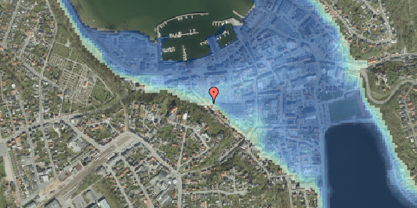 Stomflod og havvand på Frederiksgade 17, 1. , 7620 Lemvig