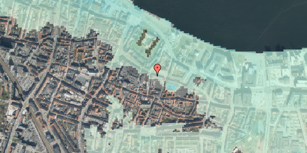 Stomflod og havvand på Slotsgade 10, 9000 Aalborg