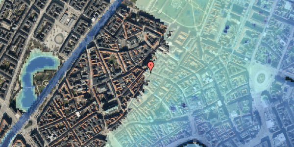 Stomflod og havvand på Skindergade 2C, st. tv, 1159 København K