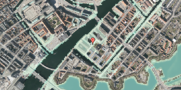 Stomflod og havvand på Nicolai Eigtveds Gade 12, 2. , 1402 København K