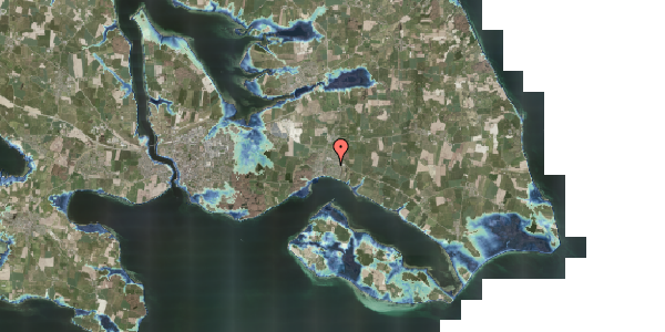 Stomflod og havvand på Havbjerg 22, 6470 Sydals