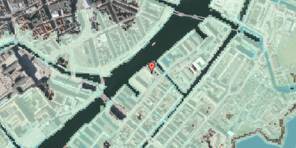 Stomflod og havvand på Strandgade 27B, 1. th, 1401 København K