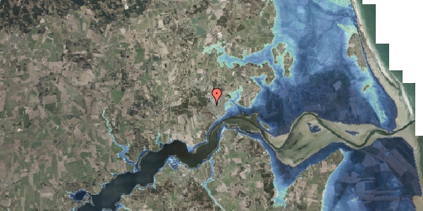 Stomflod og havvand på Gyvelvej 37, 9560 Hadsund