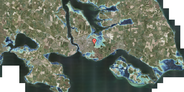 Stomflod og havvand på Ribesvej 1, 6400 Sønderborg