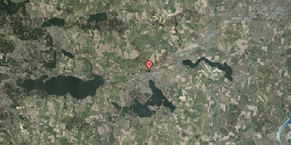 Stomflod og havvand på Østjyske Motorvej 514, 8660 Skanderborg