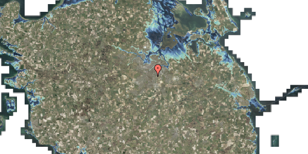 Stomflod og havvand på Niels Bohrs Allé 1, 5230 Odense M