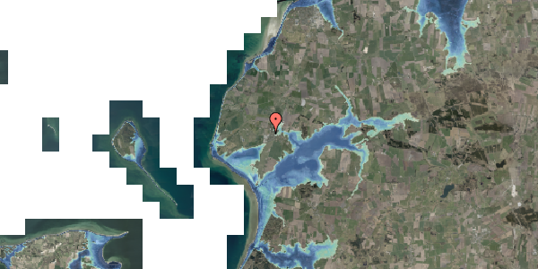 Stomflod og havvand på Idrætsvej 10, 9681 Ranum