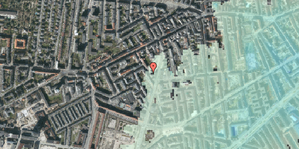 Stomflod og havvand på Sundevedsgade 29, 1751 København V