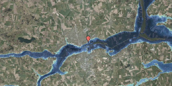 Stomflod og havvand på Udbyhøjvej 3, 8930 Randers NØ