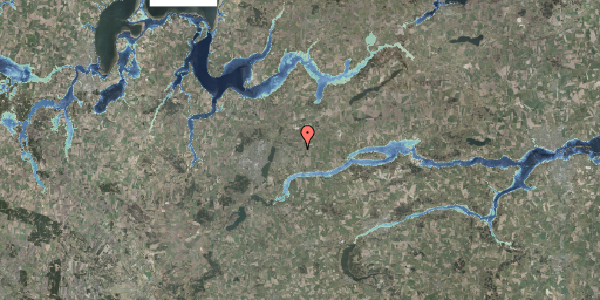 Stomflod og havvand på Randersvej 77C, 8800 Viborg