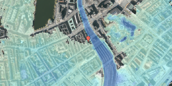 Stomflod og havvand på Reventlowsgade 12, 4. , 1651 København V