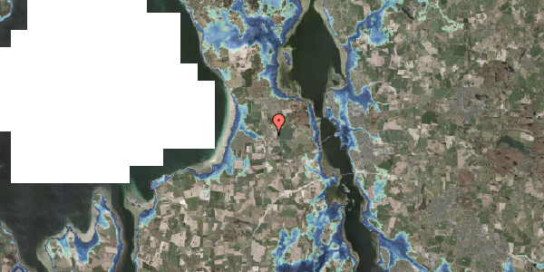 Stomflod og havvand på Langager 2, 3630 Jægerspris