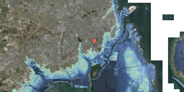 Stomflod og havvand på Valby Langgade 88C, 2500 Valby