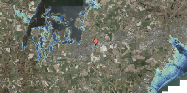 Stomflod og havvand på Københavnsvej 141, 4000 Roskilde