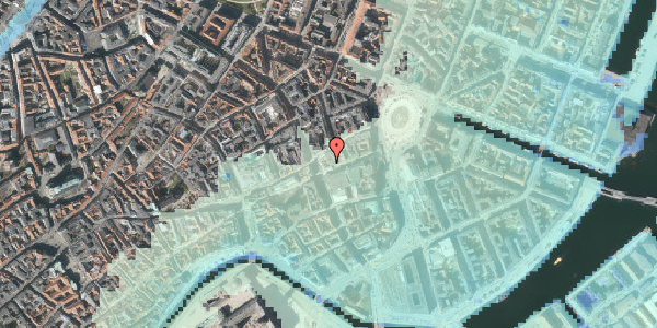 Stomflod og havvand på Lille Kongensgade 20A, st. , 1074 København K