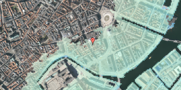 Stomflod og havvand på Bremerholm 29, 1. , 1069 København K
