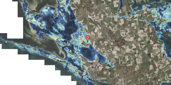 Stomflod og havvand på Snertinge Markvej 85, 4760 Vordingborg