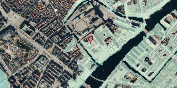 Stomflod og havvand på Frederiksholms Kanal 25B, 2. , 1220 København K
