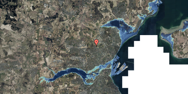 Stomflod og havvand på Rydevænget 129, 4. 1, 8210 Aarhus V