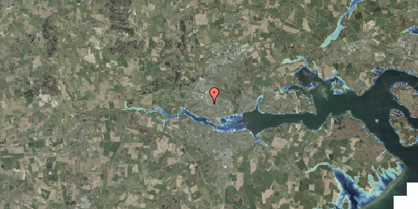 Stomflod og havvand på Vejlevej 129, 6000 Kolding