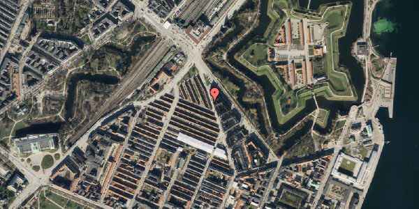Stomflod og havvand på Store Kongensgade 125, 1264 København K
