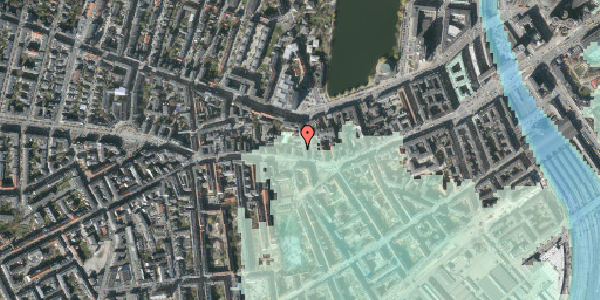 Stomflod og havvand på Bagerstræde 3A, 1617 København V