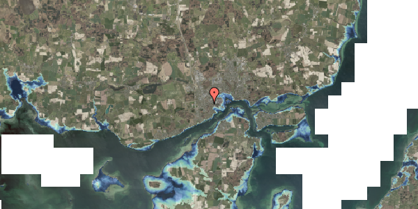 Stomflod og havvand på Skovvej 9, 5700 Svendborg