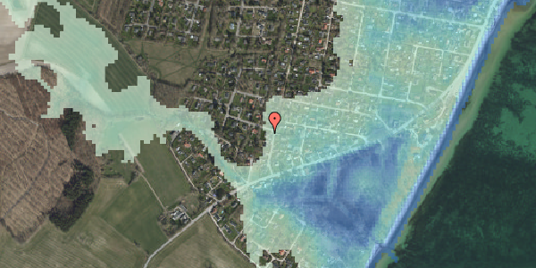 Stomflod og havvand på Vitus Berings Vej 9, 4654 Faxe Ladeplads