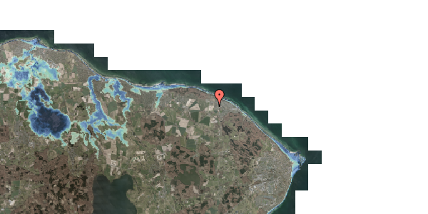 Stomflod og havvand på Brovangsvej 146, 3140 Ålsgårde