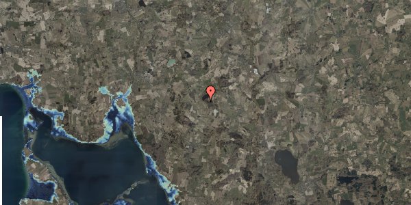 Stomflod og havvand på Søbovej 502, 5672 Broby