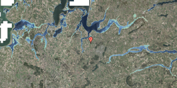 Stomflod og havvand på Mølledalvej 5, 8800 Viborg