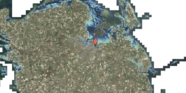 Stomflod og havvand på Petersmindevej 1A, 5000 Odense C