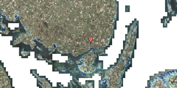 Stomflod og havvand på Nordre Ringvej 151, 5700 Svendborg