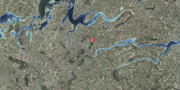 Stomflod og havvand på Stænderpladsen 2, 8800 Viborg