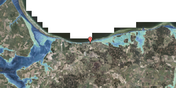 Stomflod og havvand på Ravnsvængevej 10, 8585 Glesborg