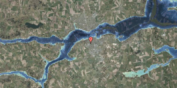 Stomflod og havvand på Nyborgvej 14, 8940 Randers SV
