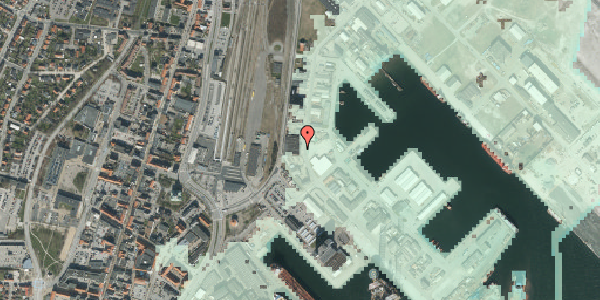 Stomflod og havvand på Langerak 45, 9900 Frederikshavn